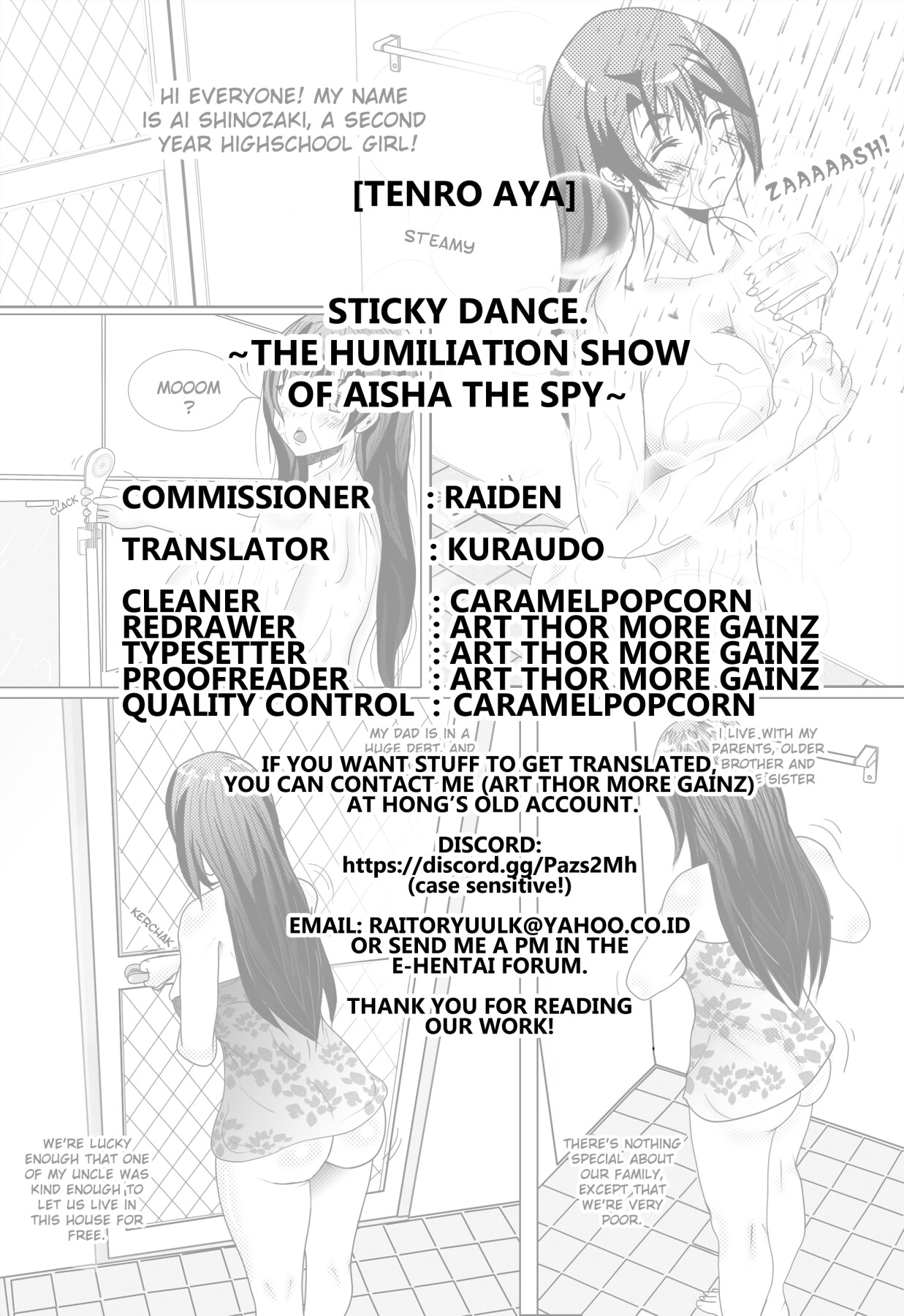 Hentai Manga Comic-Sticky Dance. ~The Humiliation Show of Aisha the Spy~-Read-21